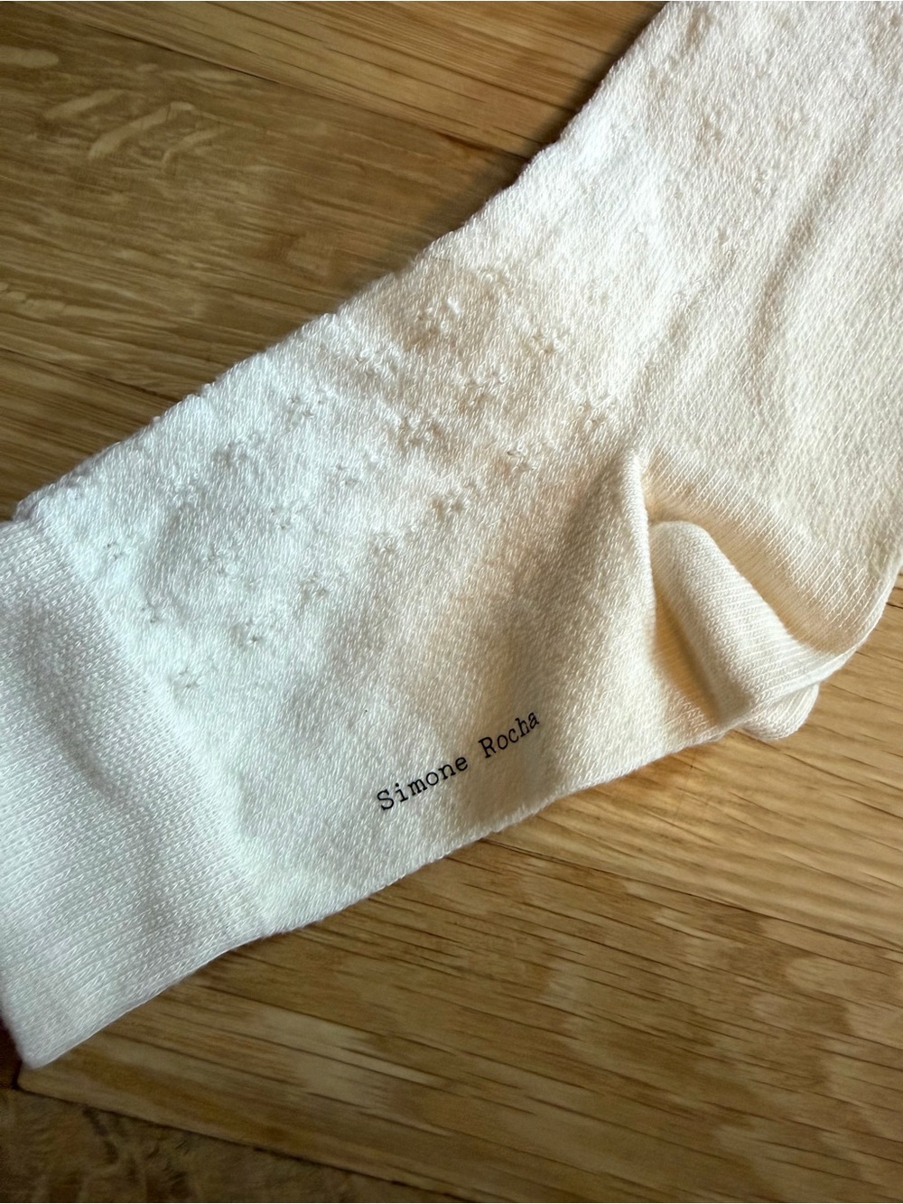 Simone Rocha Pointelle Socks - Picture 4 of 5